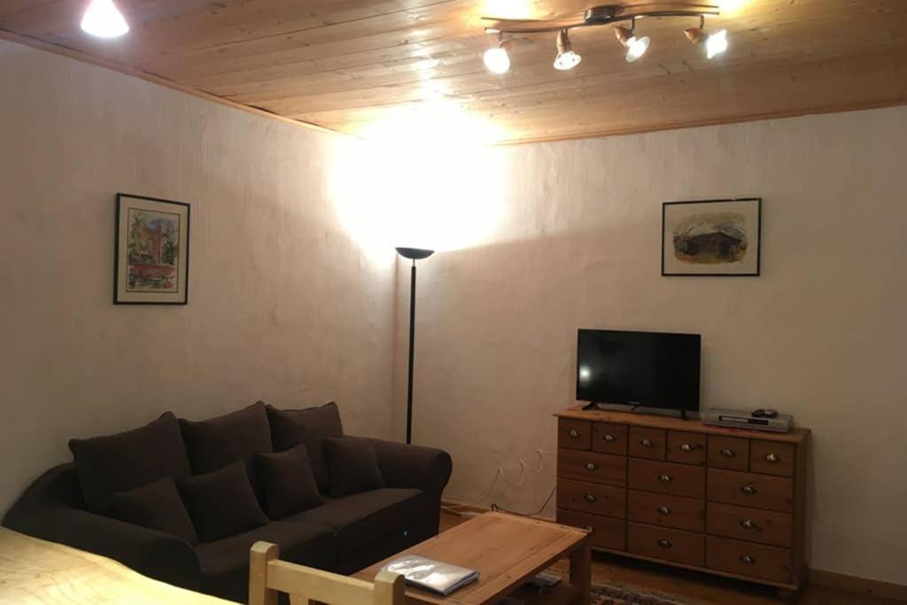 Appartement Spacieux Proche Des Telecabines Et Du Centre Ville Avec Jardin Prive Saint-Gervais-les-Bains Buitenkant foto